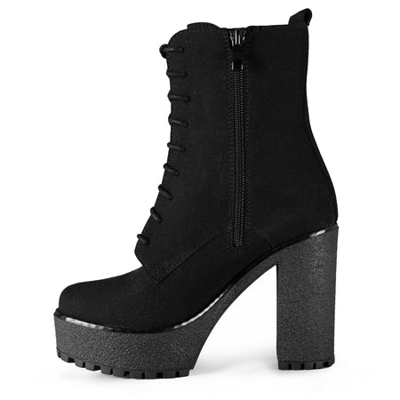 ALTERCORE IVY VEGAN BLACK SUEDE