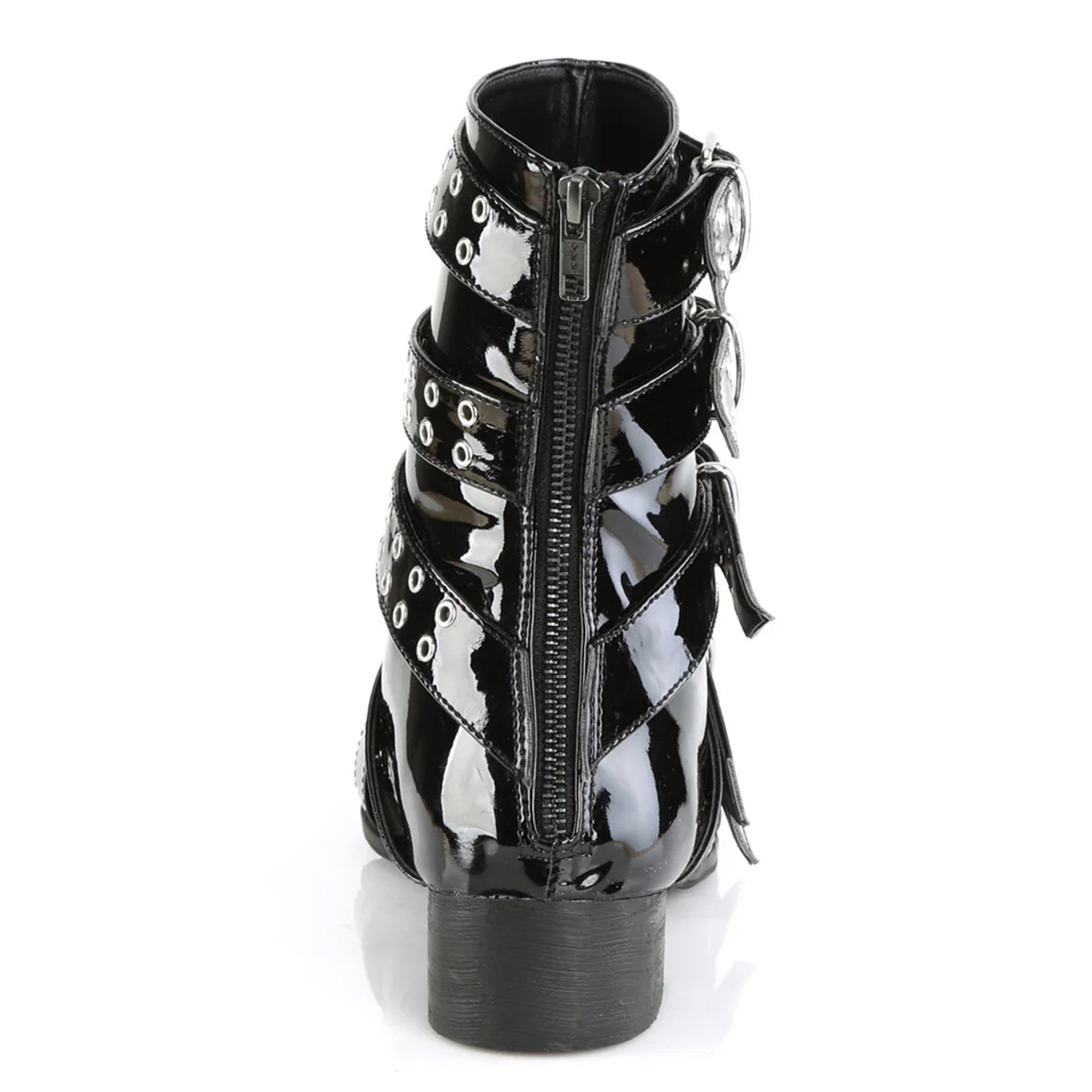 DEMONIA CULT WARLOCK-70 BLACK PATENT