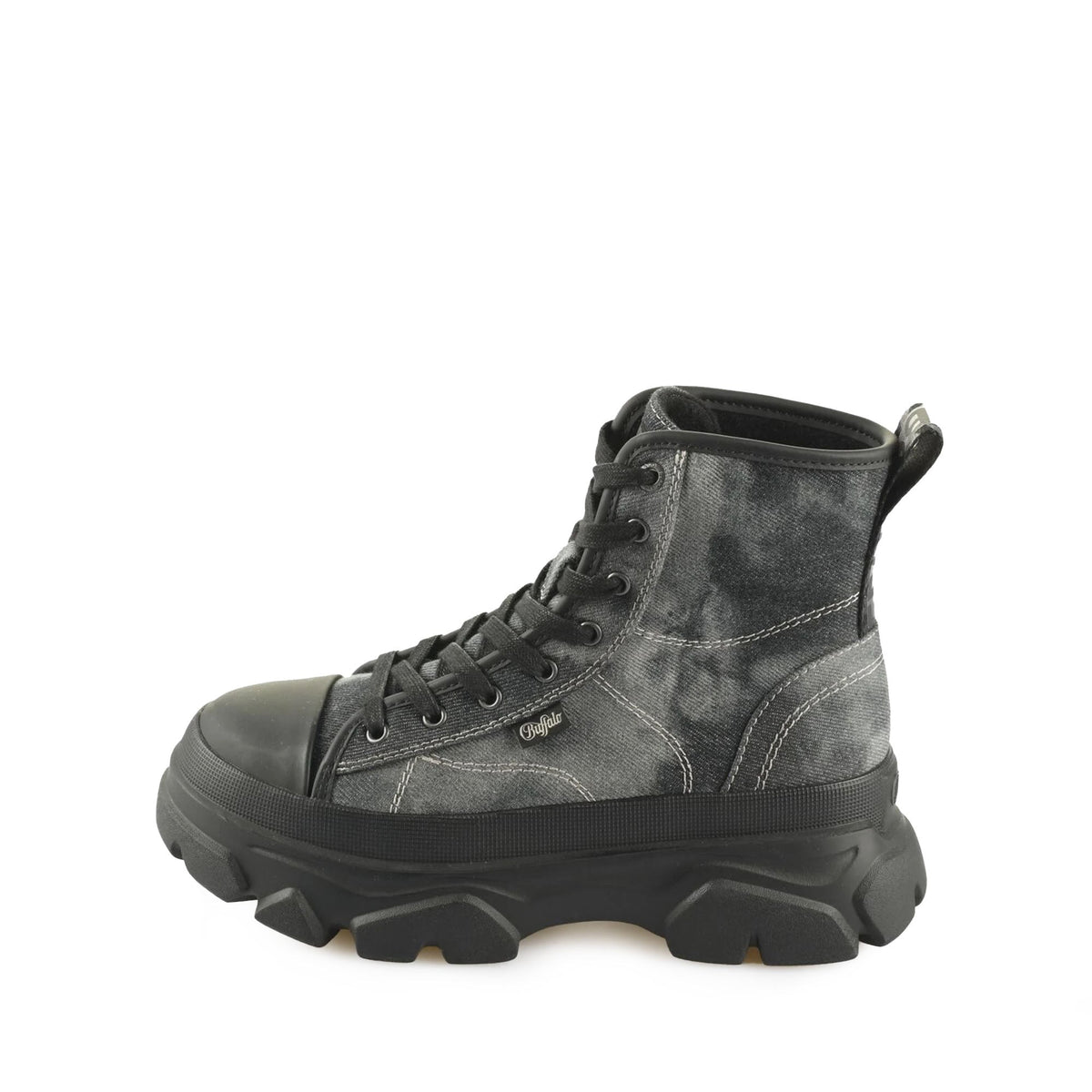 BUFFALO 1622512 CADE LACE UP HI DARK GREY