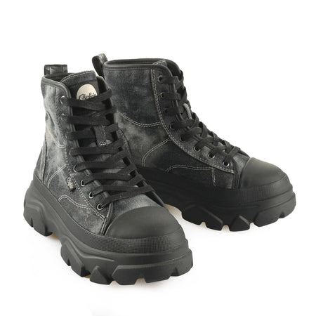 BUFFALO 1622512 CADE LACE UP HI DARK GREY