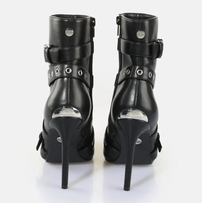 BUFFALO 1292050 JULIET BELT BOOTIE BLACK