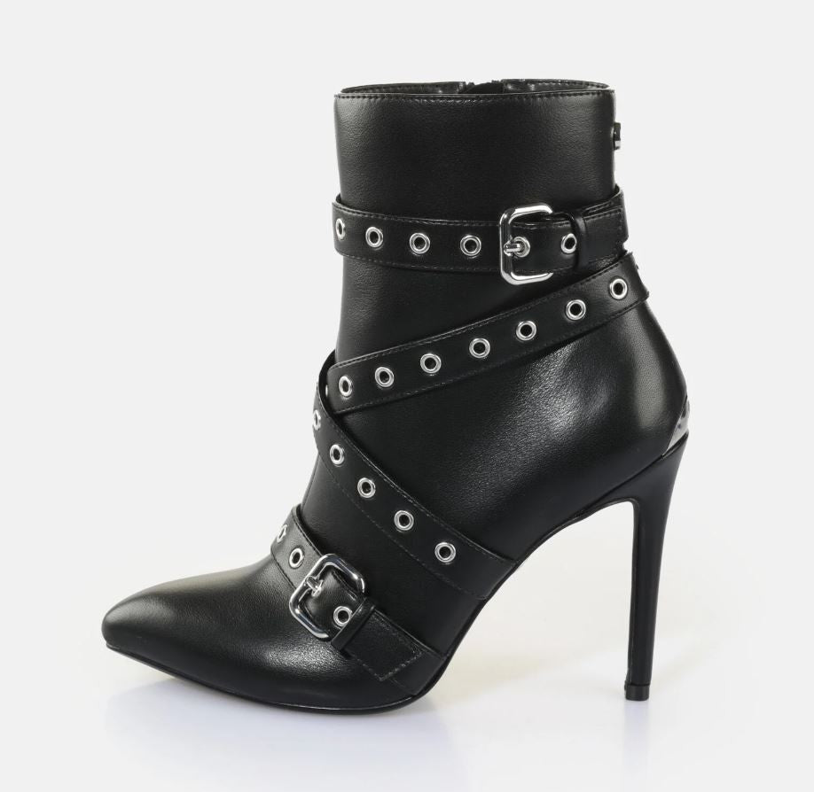 BUFFALO 1292050 JULIET BELT BOOTIE BLACK