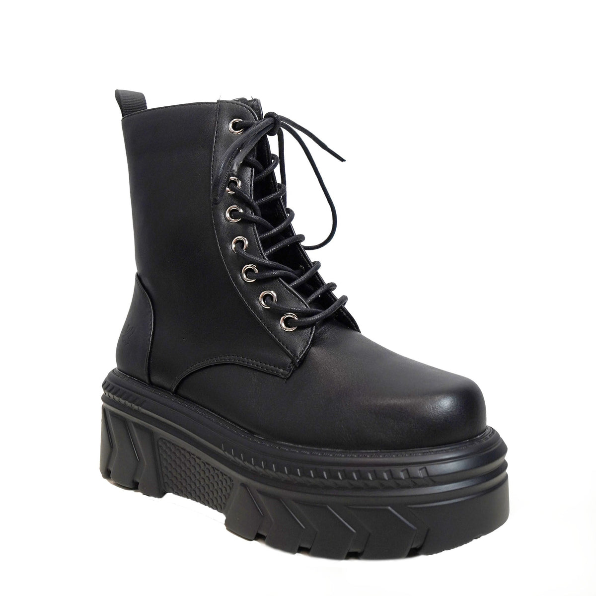 KOI FOOTWEAR TALWAR CHUNKY STOMPER BLACK