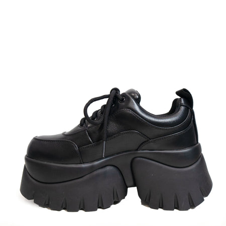 Koi Footwear Chronicles Vilun Platform Trainers Black