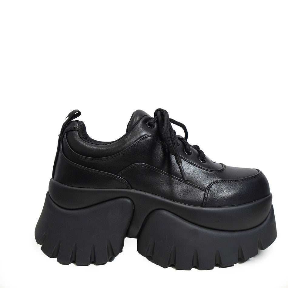 Koi Footwear Chronicles Vilun Platform Trainers Black