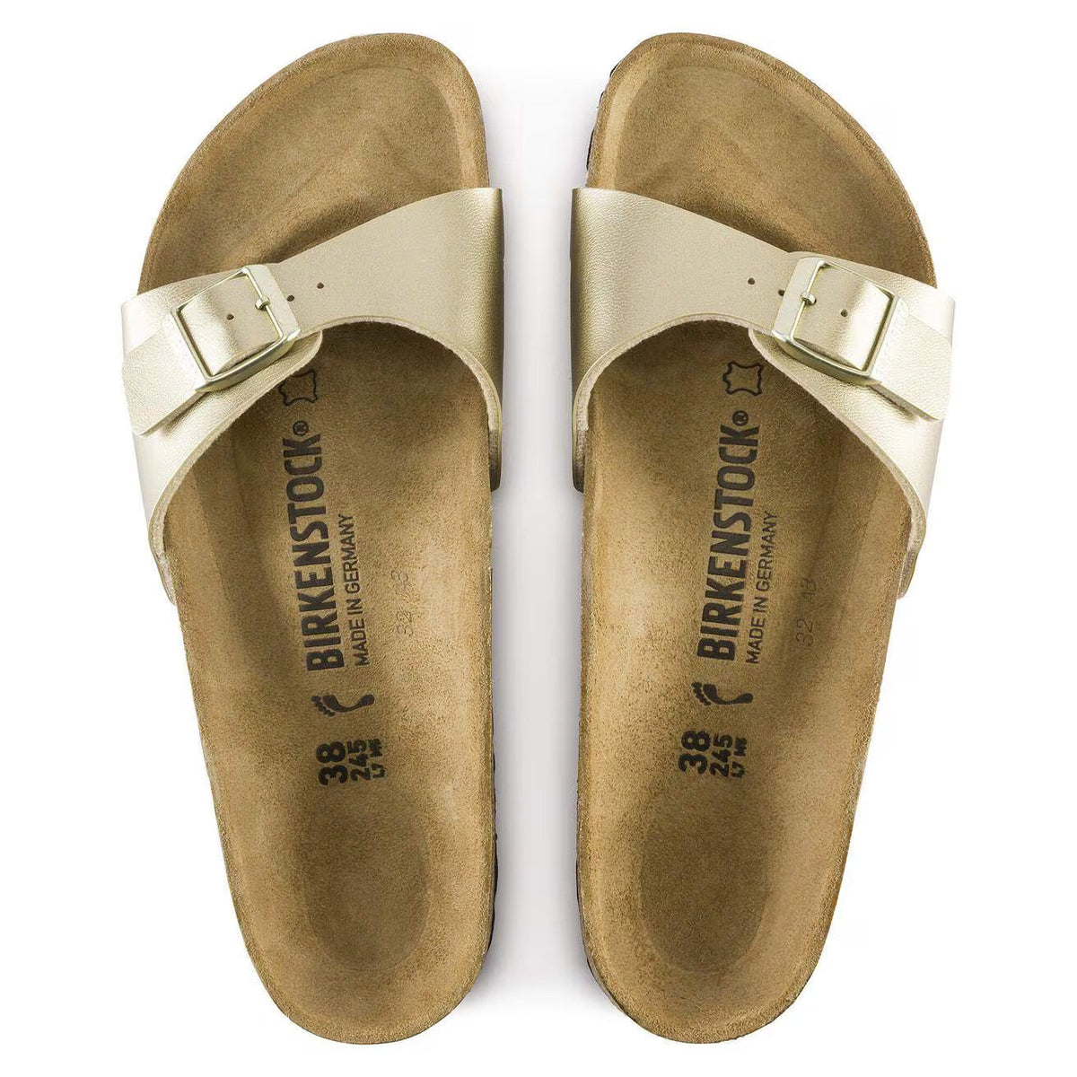 Birkenstock Madrid Birko-Flor 1016106 Gold