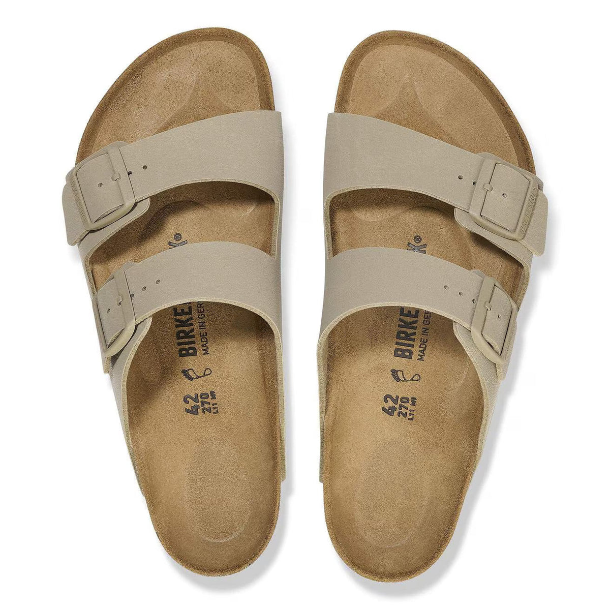 Birkenstock Arizona Birko-Flor 1027704 Faded Khaki