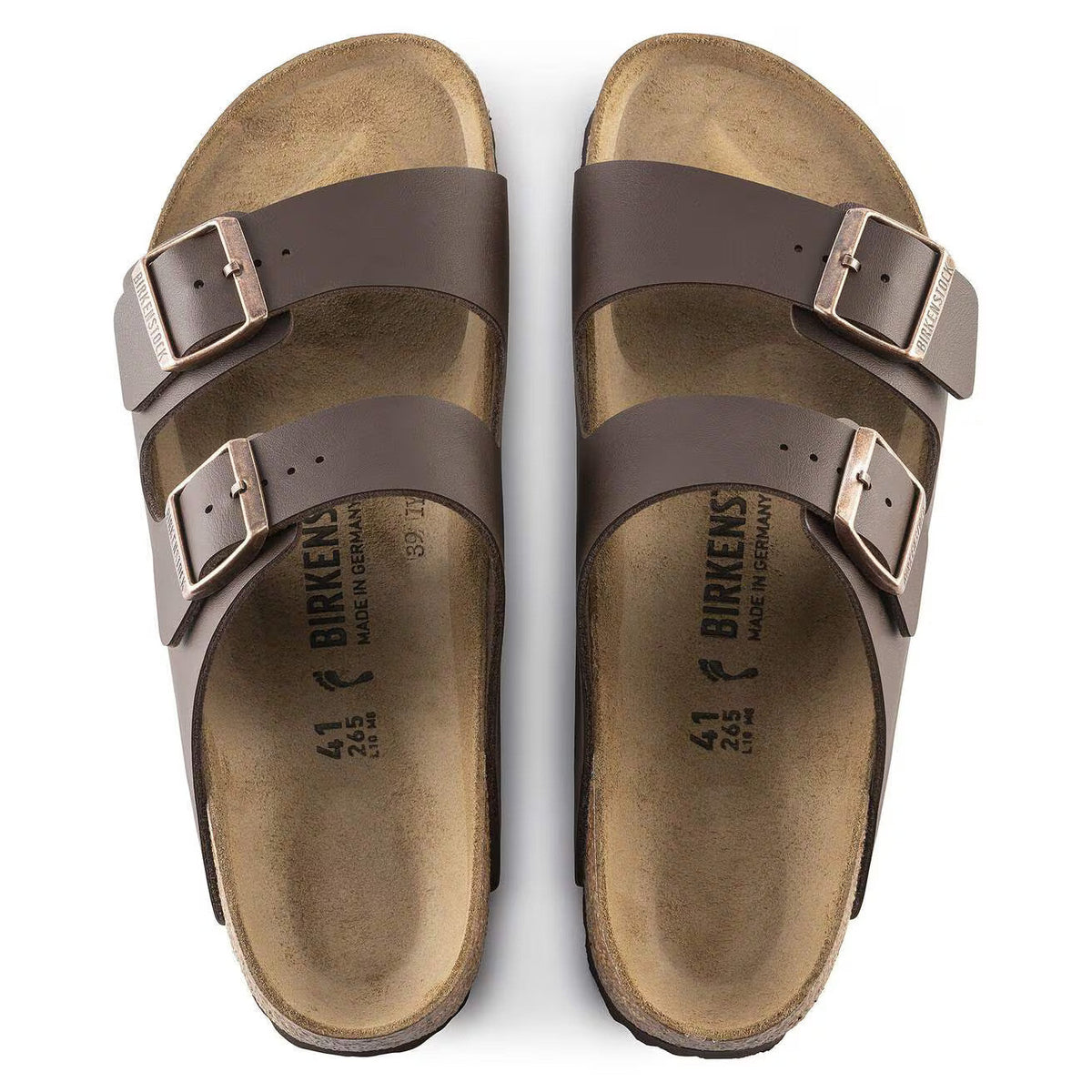 Birkenstock Arizona Birko-Flor 51701 Dark Brown