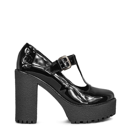 Altercore Lizzy Vegan Black Patent