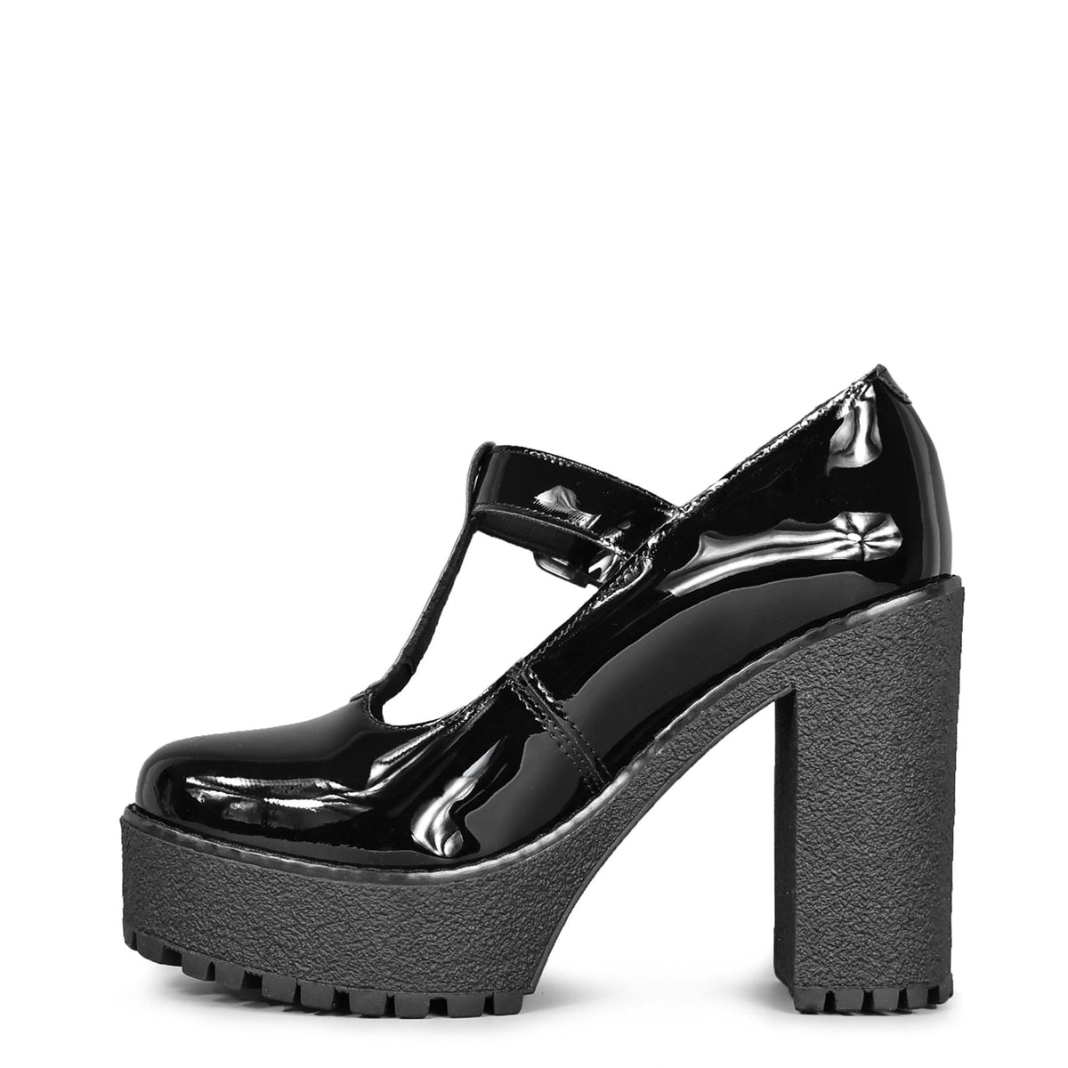 Altercore Lizzy Vegan Black Patent